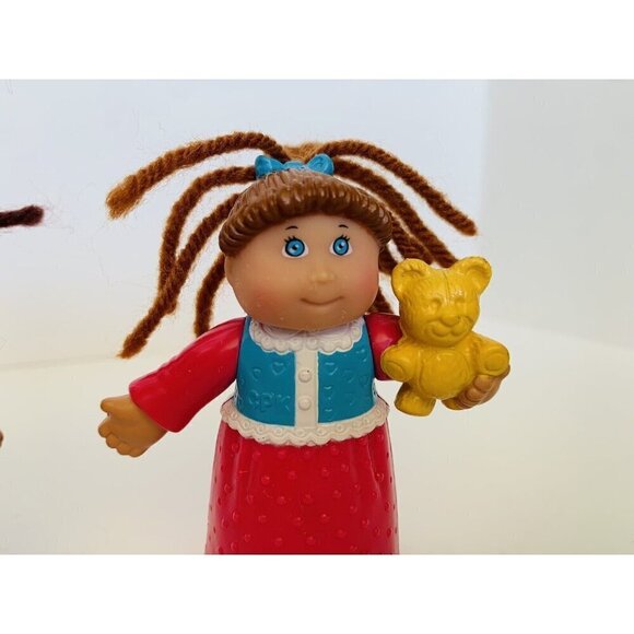 Cabbage Patch Kids CPK Doll Mini Figures Lot Of 3 PVC 1990s Figures - Picture 11 of 14